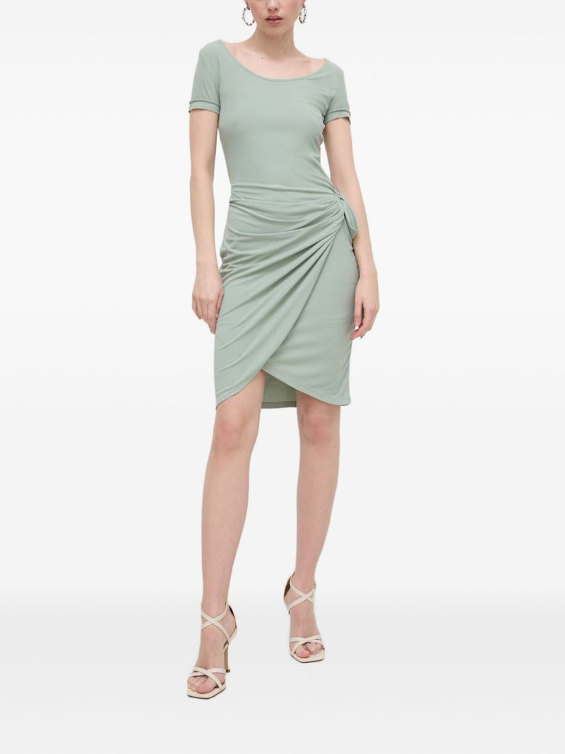 GUESS USA bow-detail mini dress outlook