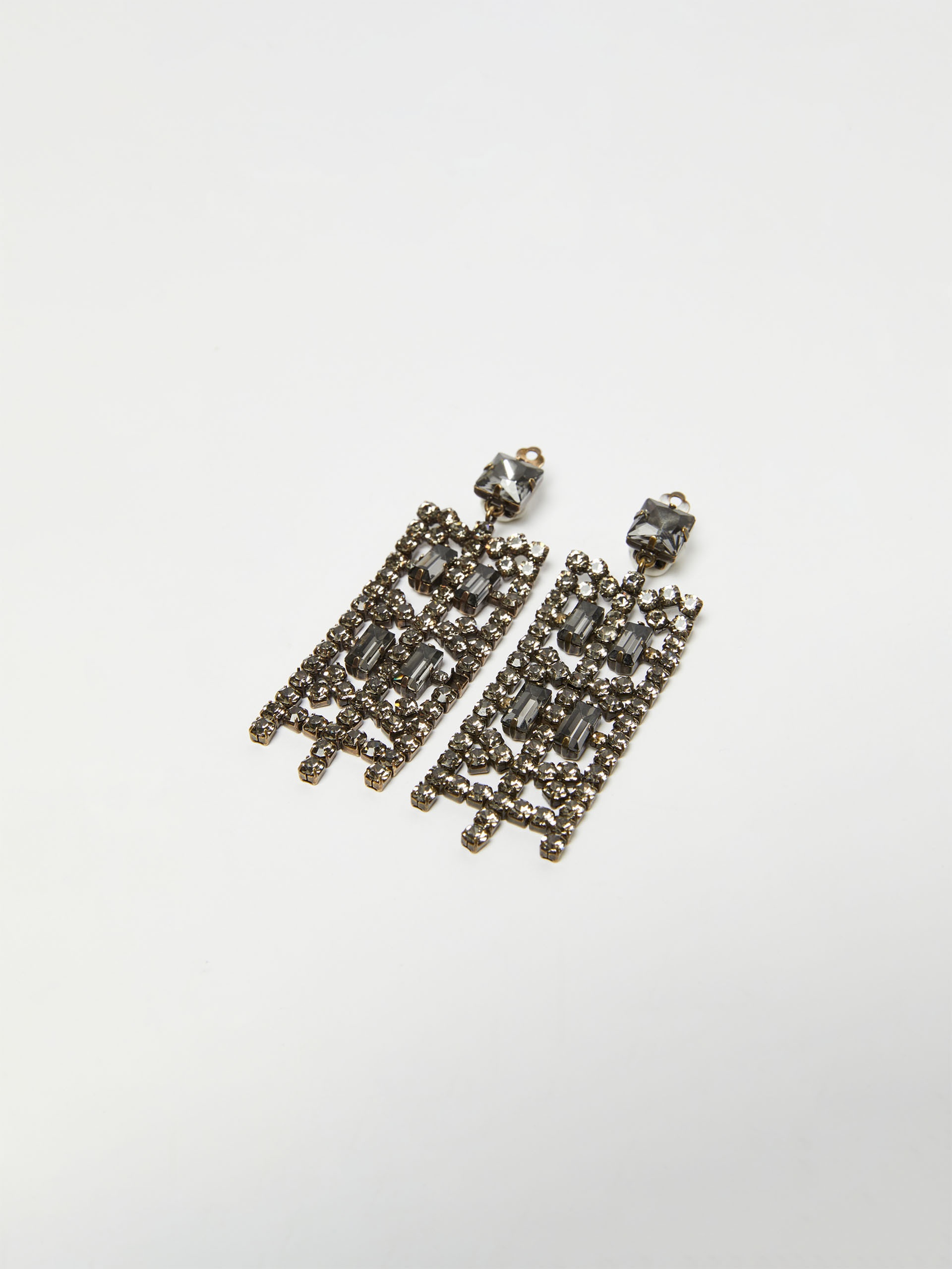 DIRE Rhinestone chandelier earrings 2