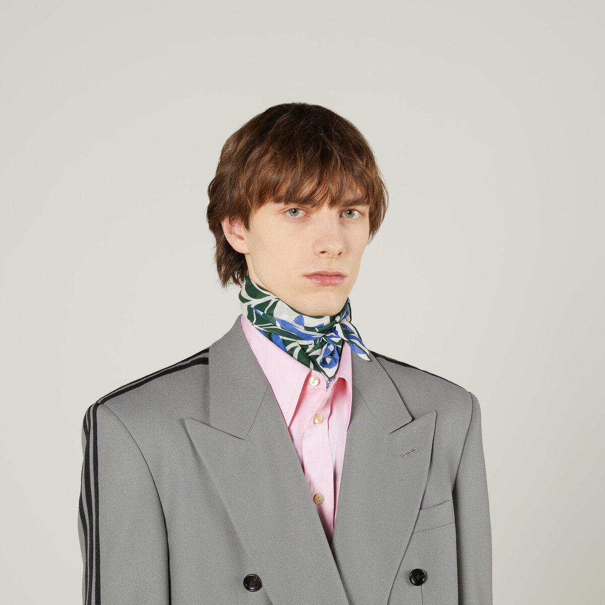 adidas x Gucci cotton voile scarf - 3