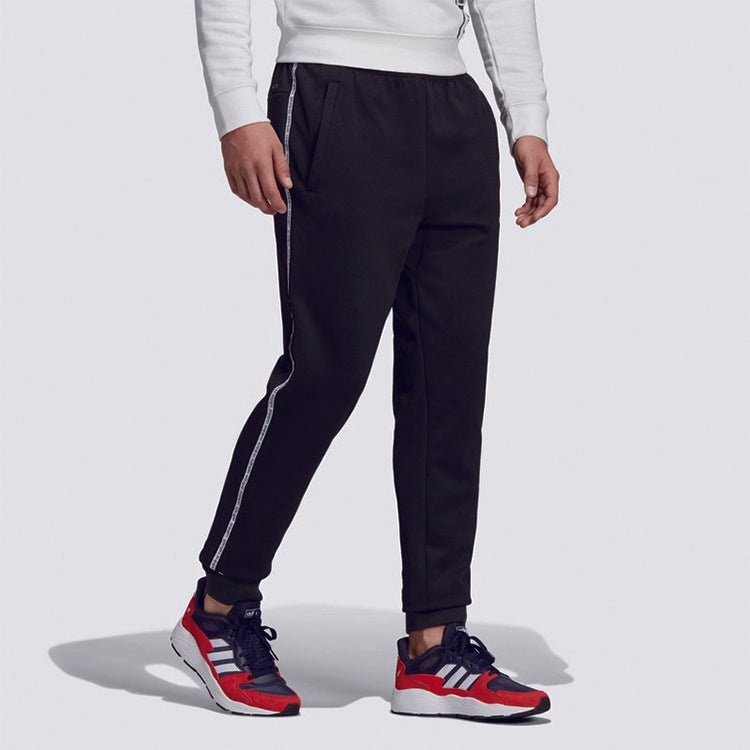 Men's adidas C90 TP Sports Stylish Black Long Pants/Trousers EJ9674 - 3