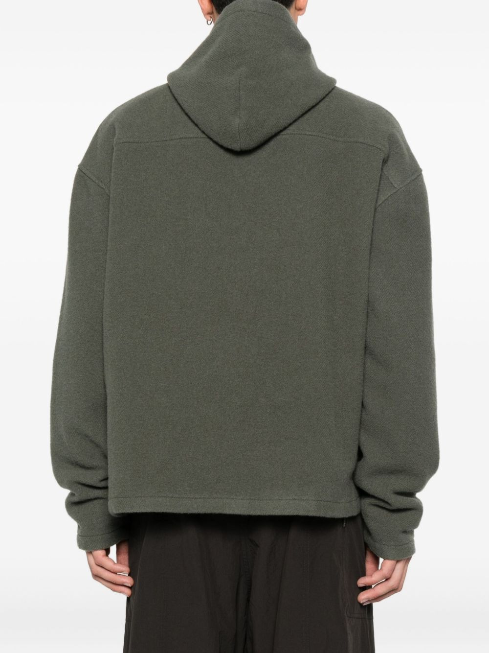 virgin wool hoodie - 4