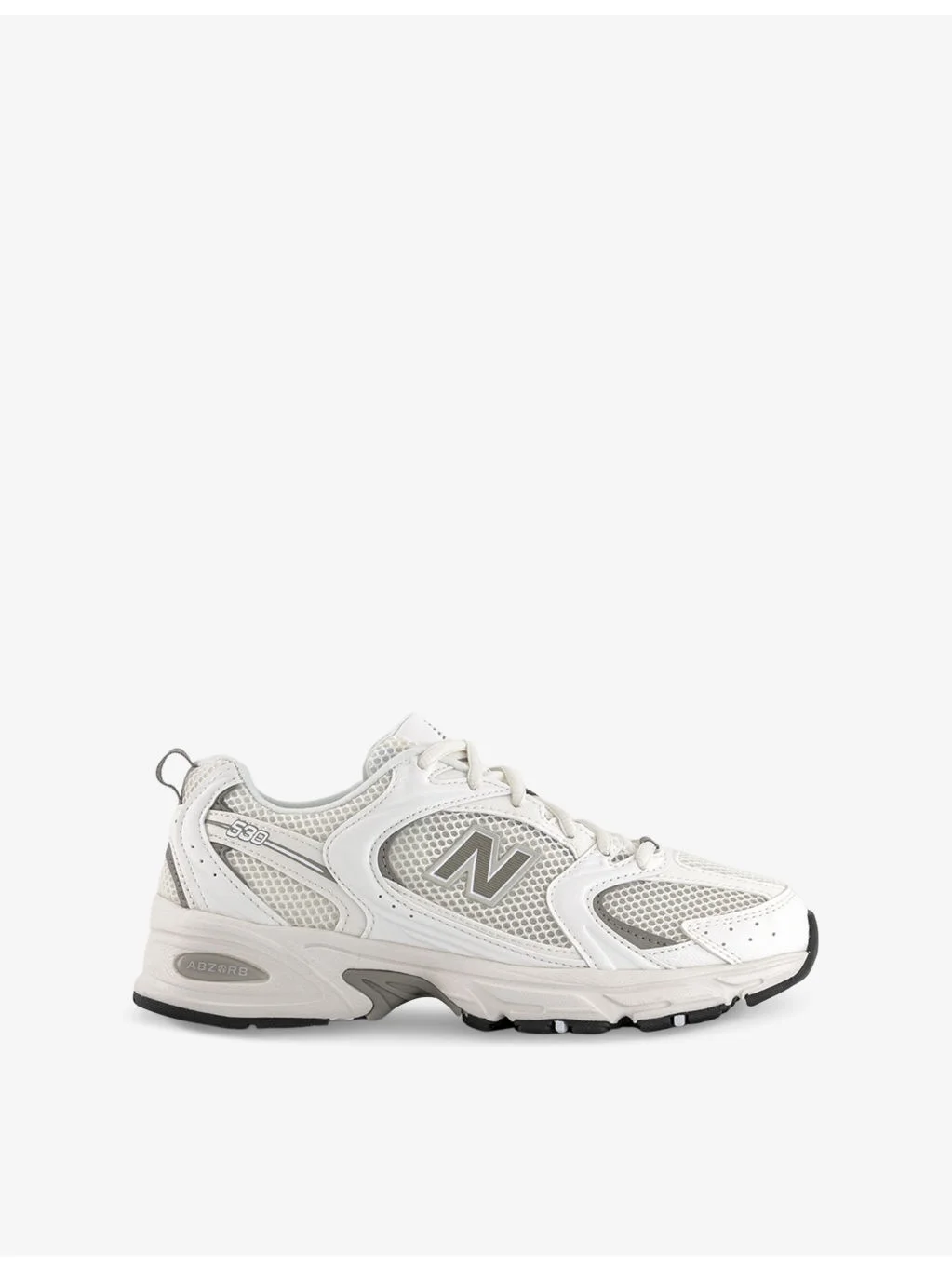 MR530 Leather and Mesh Low-Top Trainers - 1