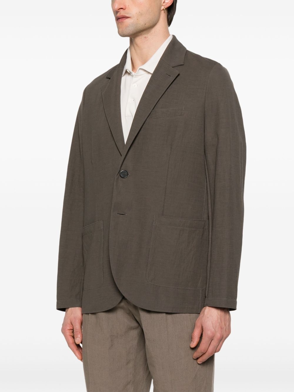 single-breasted blazer - 3