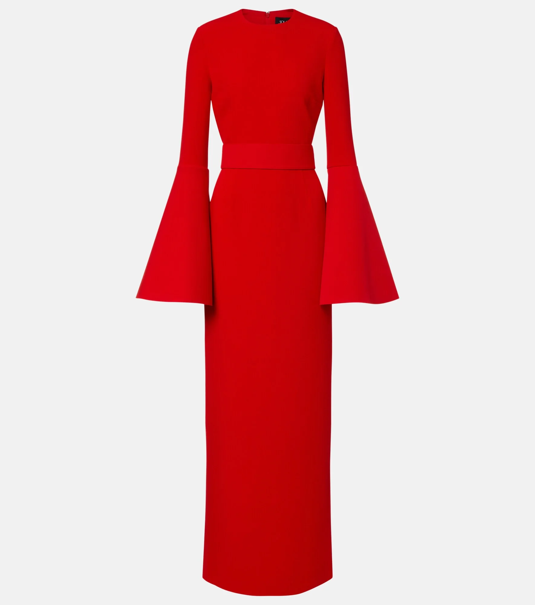 Theia belted gown - 1