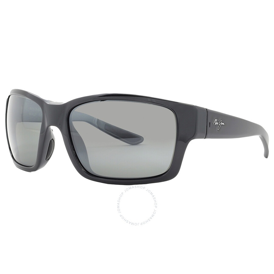 Maui Jim Mangroves Neutral Grey Wrap Men's Sunglasses 604-02 60 - 2