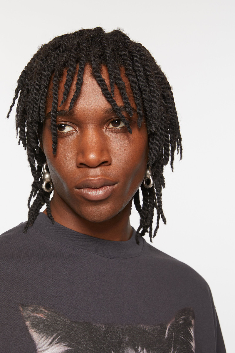 Chain earrings - Antique Silver 3