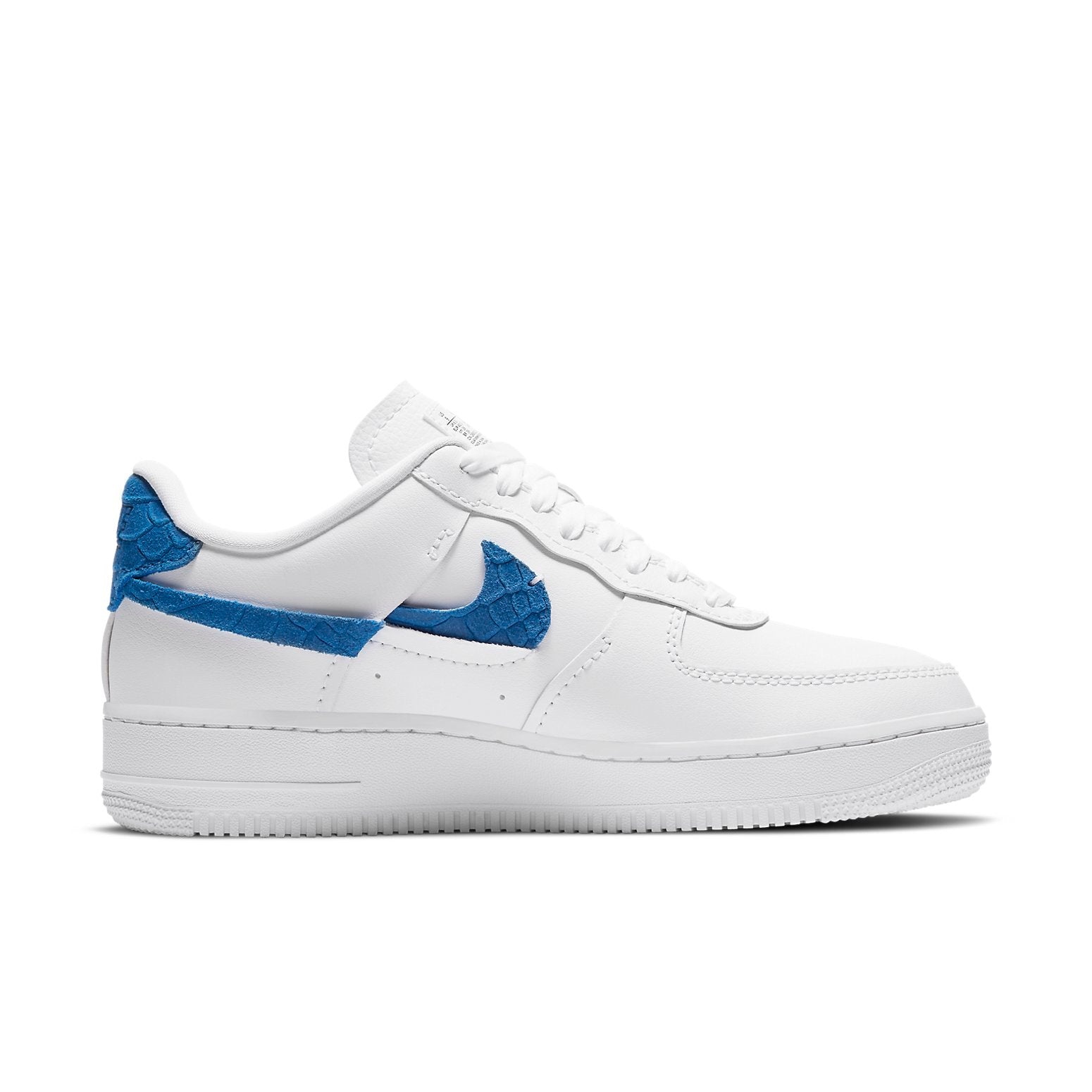 (WMNS) Nike Air Force 1 LXX 'Snakeskin - University Red Royal' DC1164-100 - 2