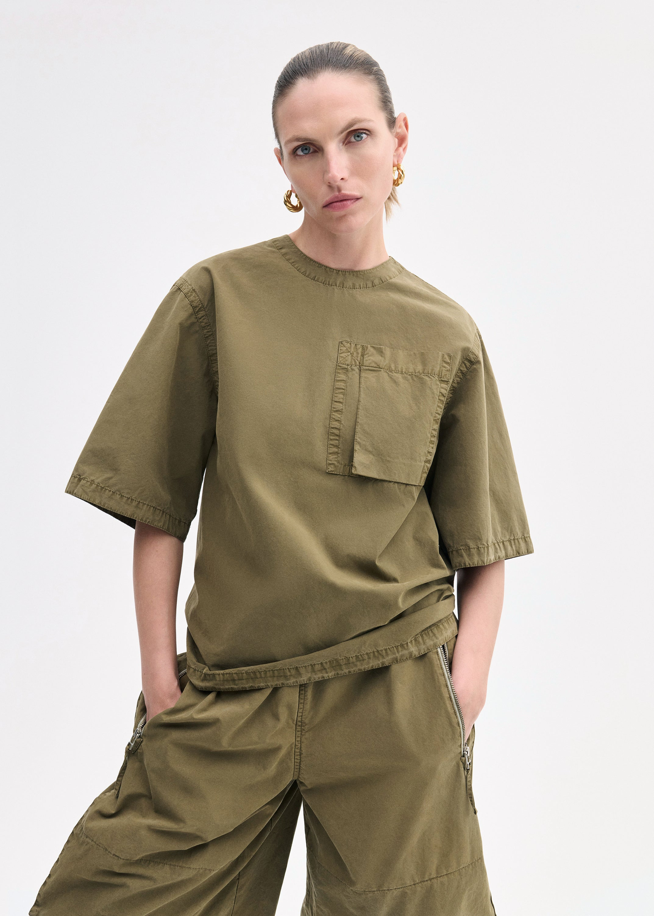 Oversized Shirt in Cotton - 2