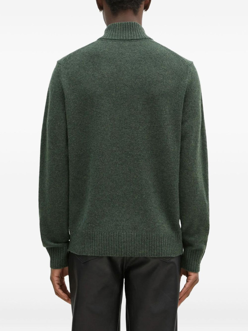 half-zip logo-detaill sweater 4