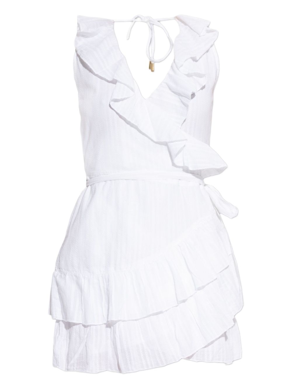 ruffled mini dress - 1