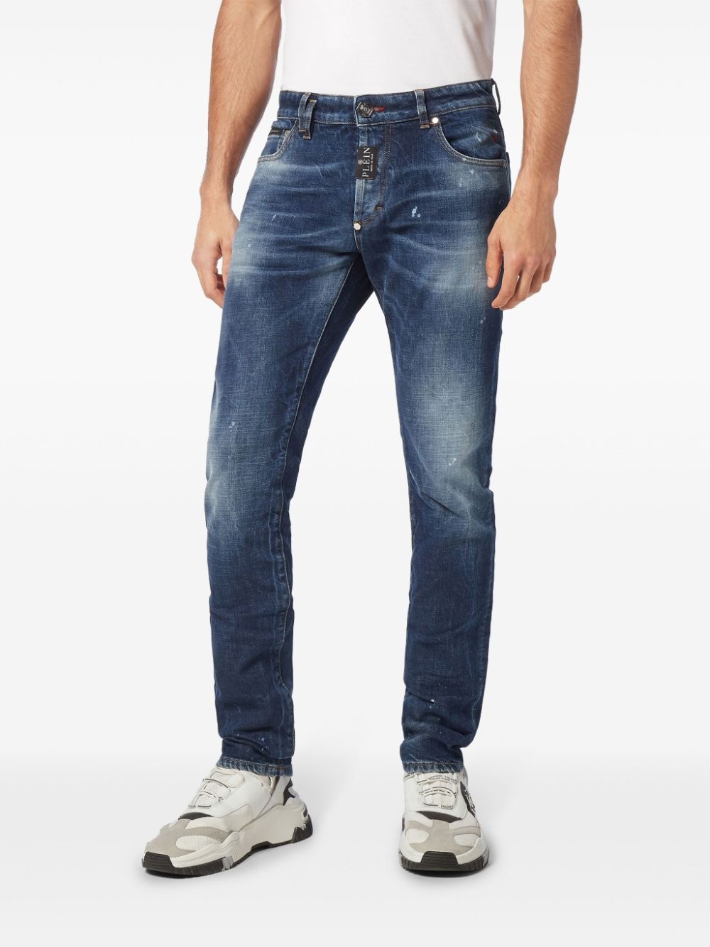 skinny-fit denim jeans - 3