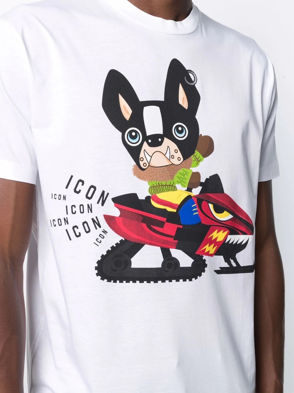 Icon graphic-print short-sleeve T-shirt - 5