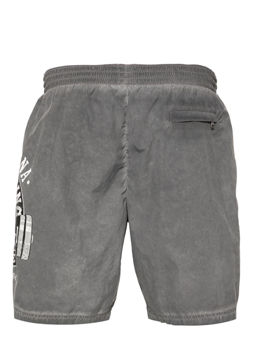 graphic-print swim shorts - 2