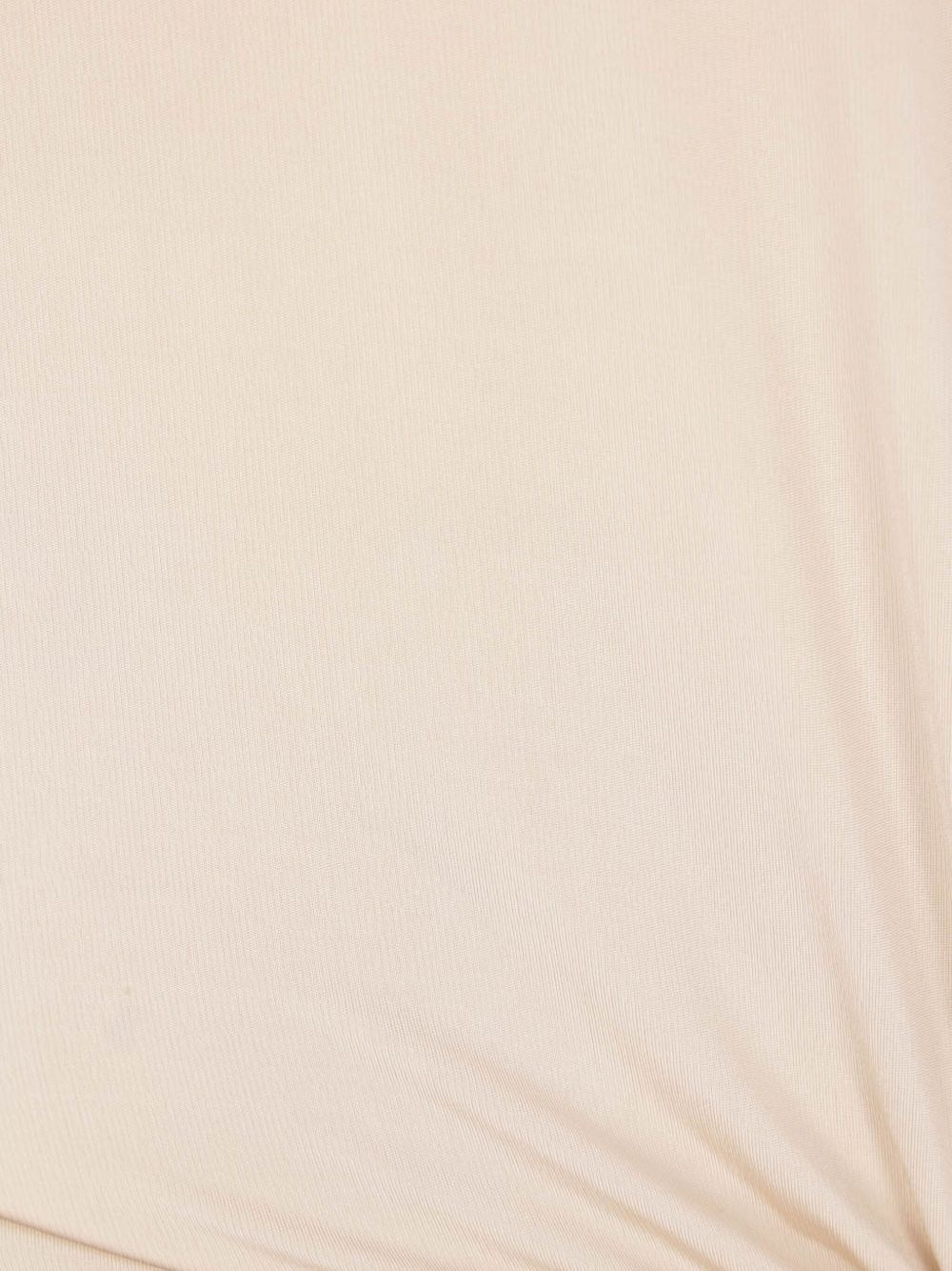 tie-detail ruffle dress - 4