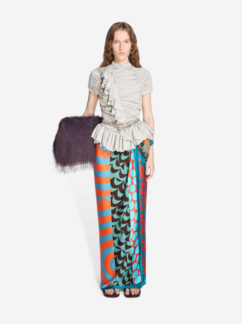 RUFFLED SHOULDER BAG 5
