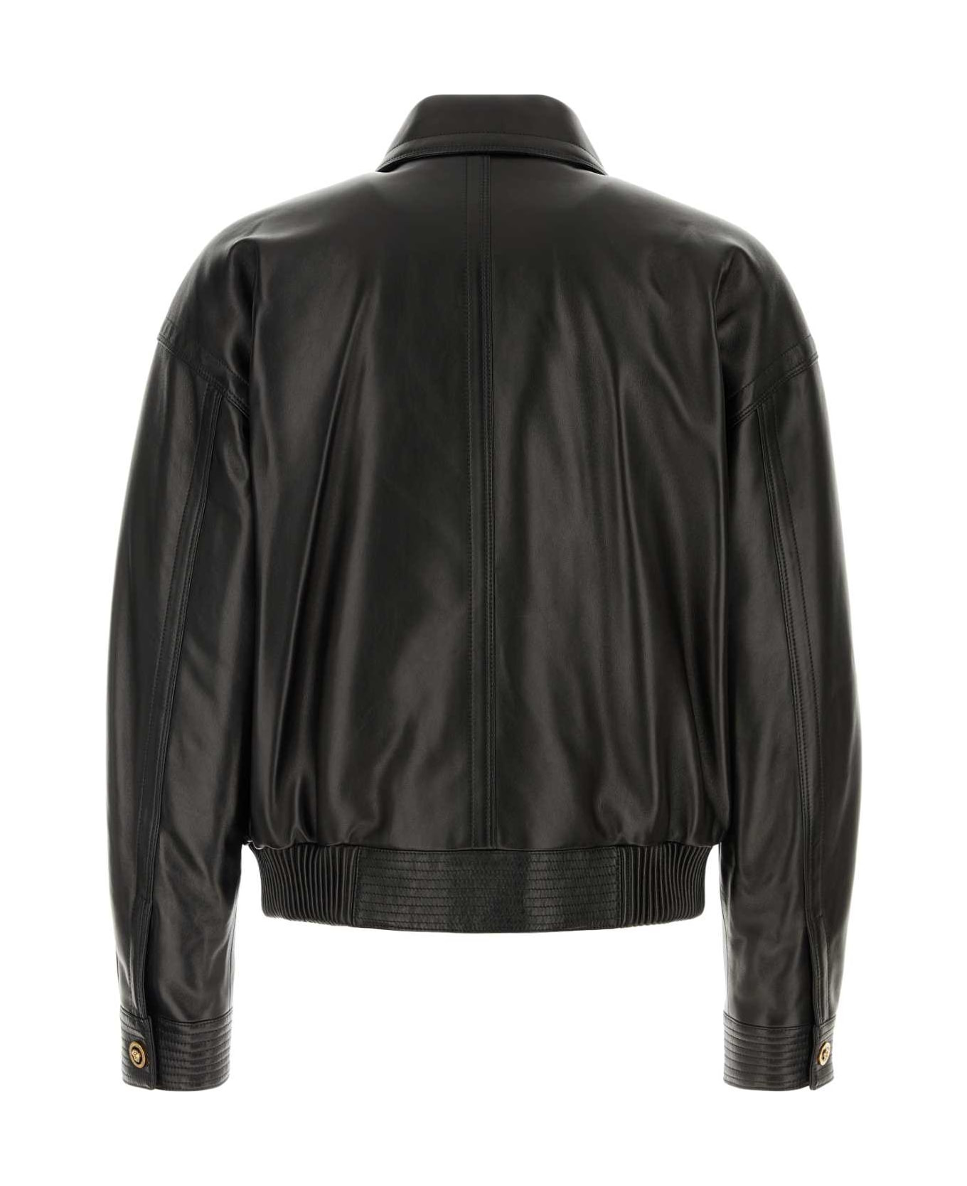 Black Leather Jacket - 2