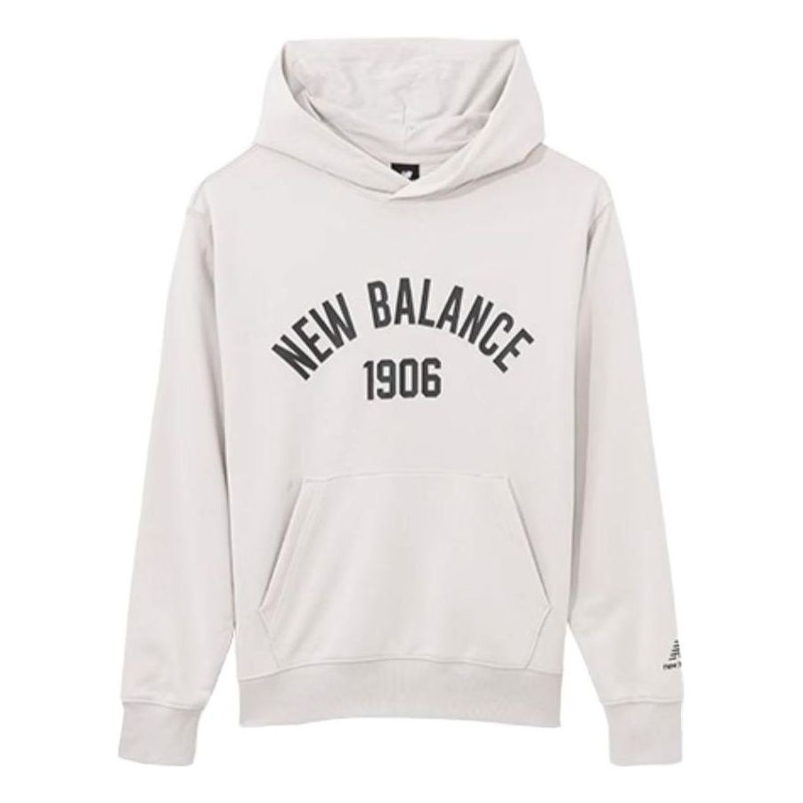 New Balance Essentials Varsity Hoodie 'White' MT33553-MBM - 1