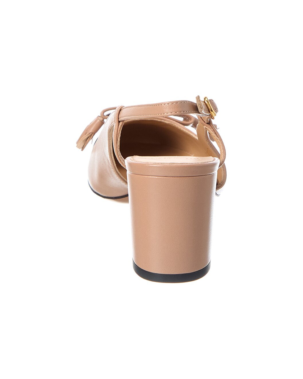 Valentino Bow 60 Leather Slingback Pump - 3