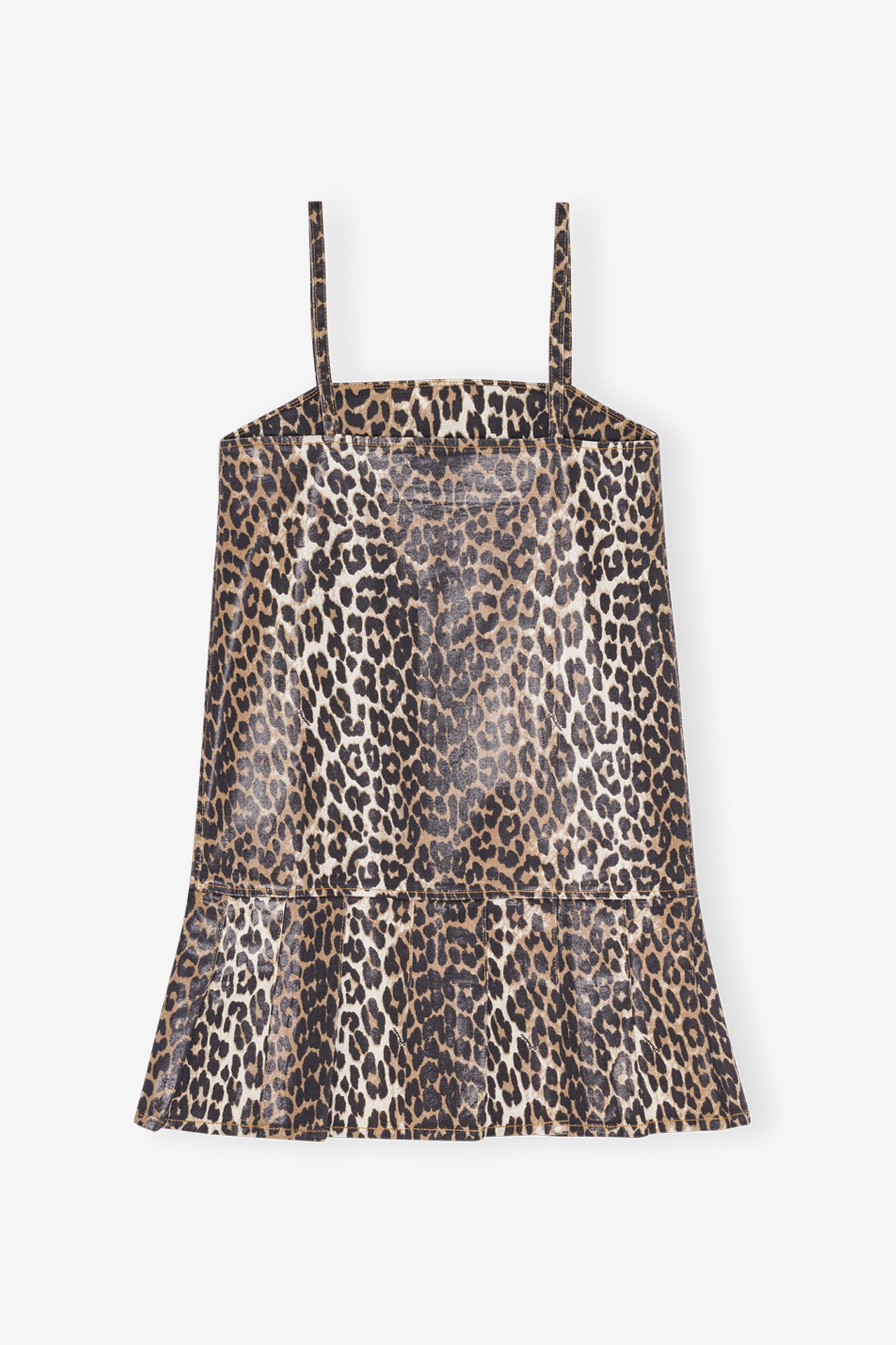 LEOPARD FOIL DRESS - 6
