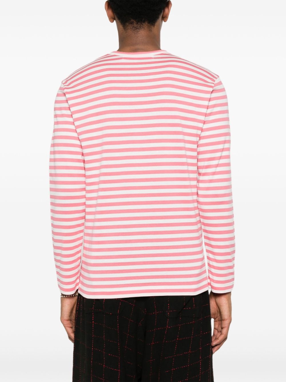 striped T-shirt - 4