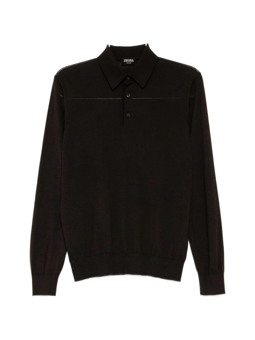 LONG-SLEEVE POLO SHIRT - 1