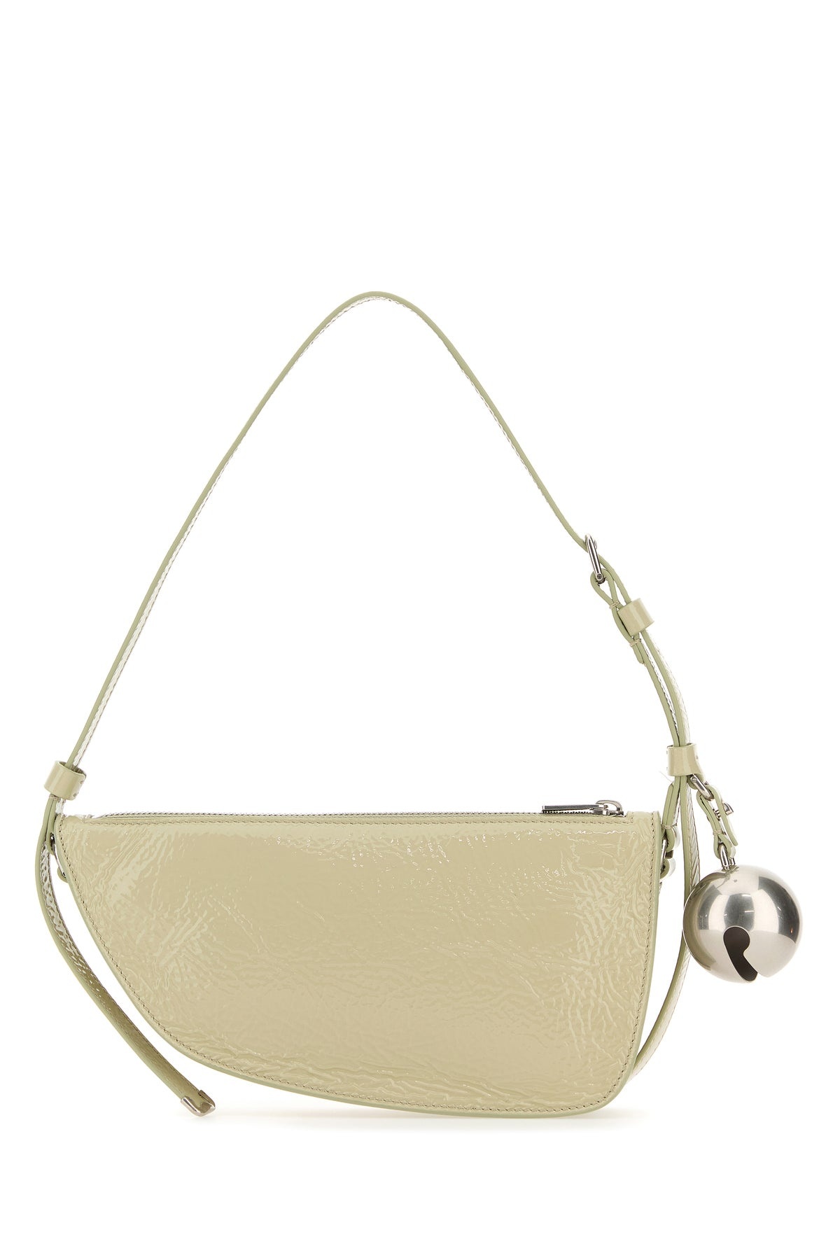Pastel pink leather Knight small shoulder bag - 3