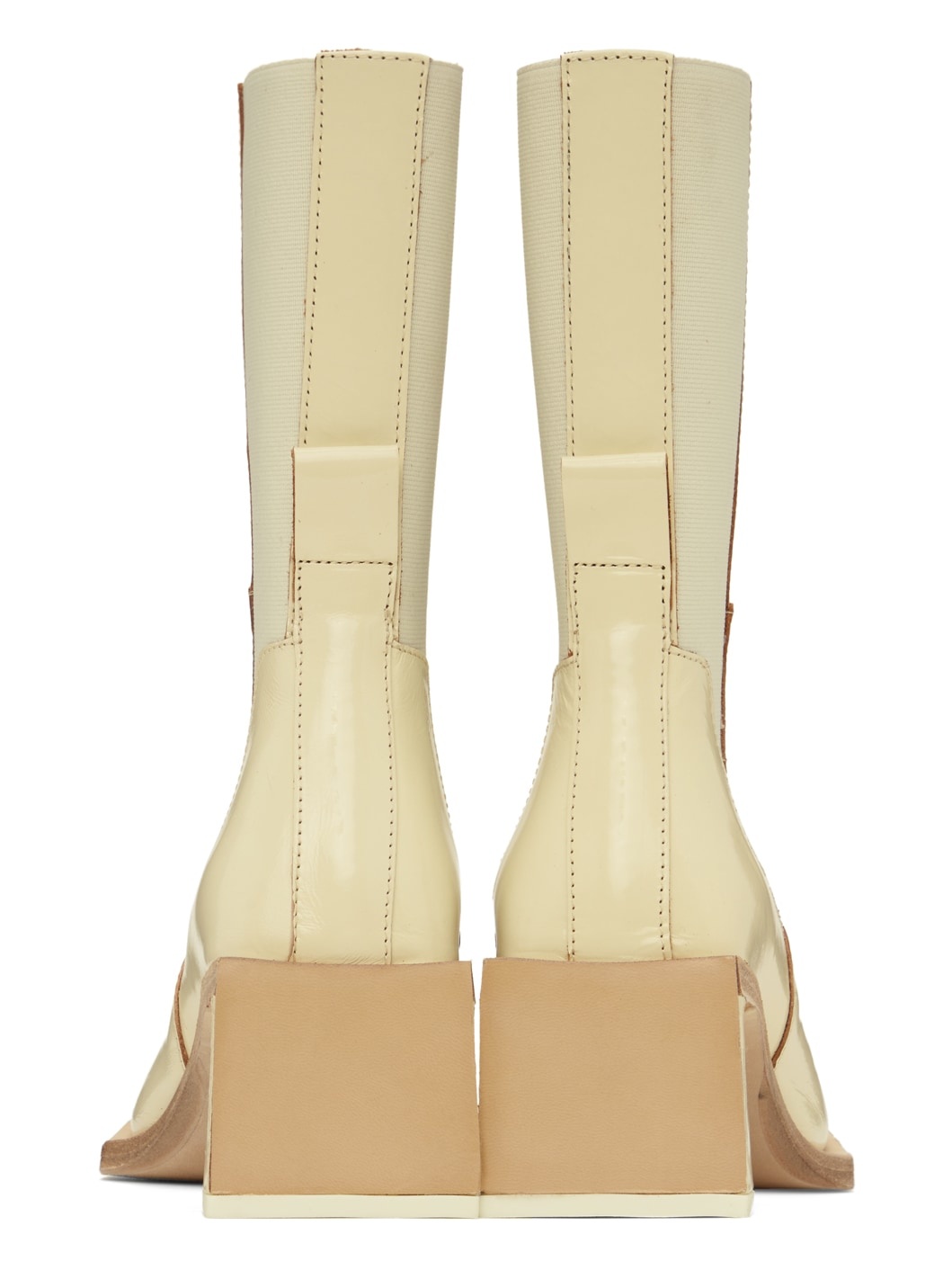 【関税込み】Miista オフホワイト Minnie ブーツ MIISTA Off-White Minnie Boots | REVERSIBLE