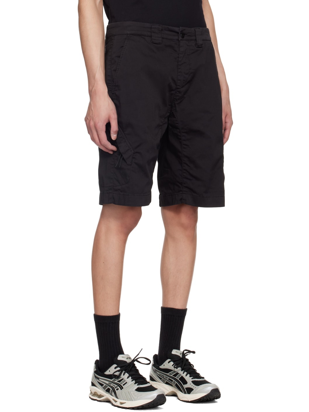 Black Utility Shorts - 2