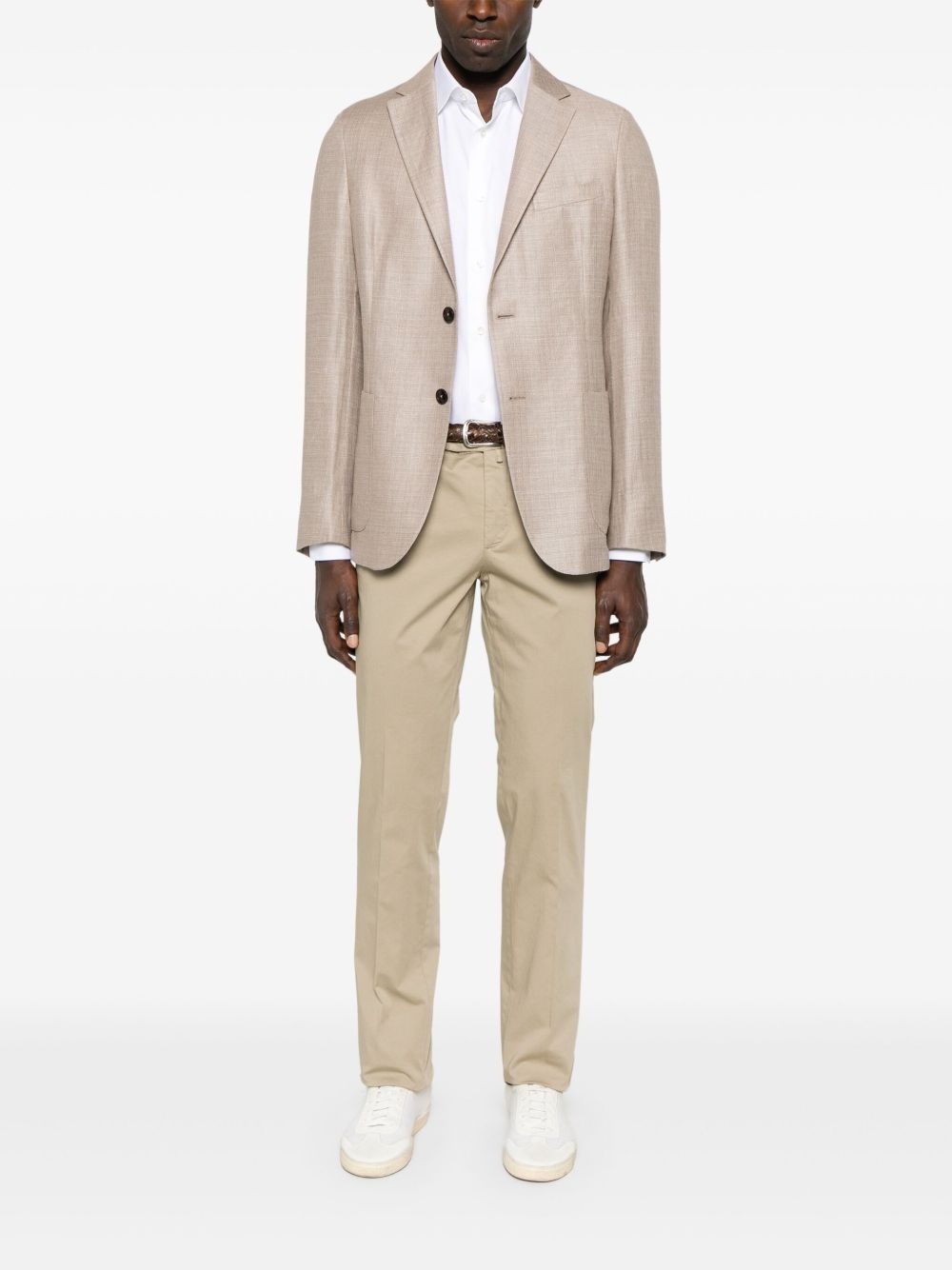 interwoven blazer - 2