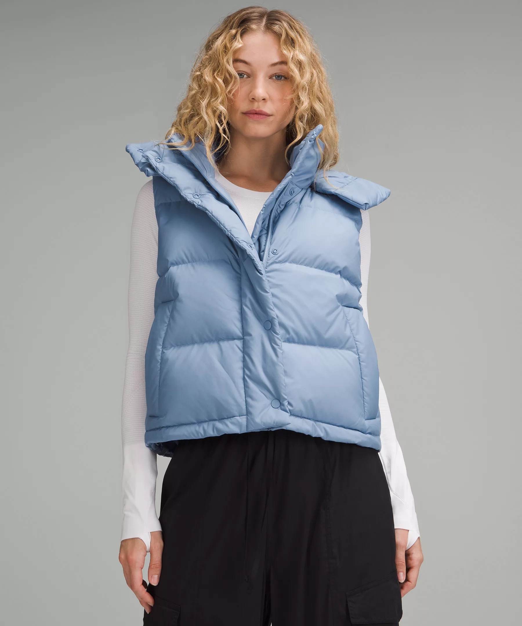 Wunder Puff Cropped Vest - 1