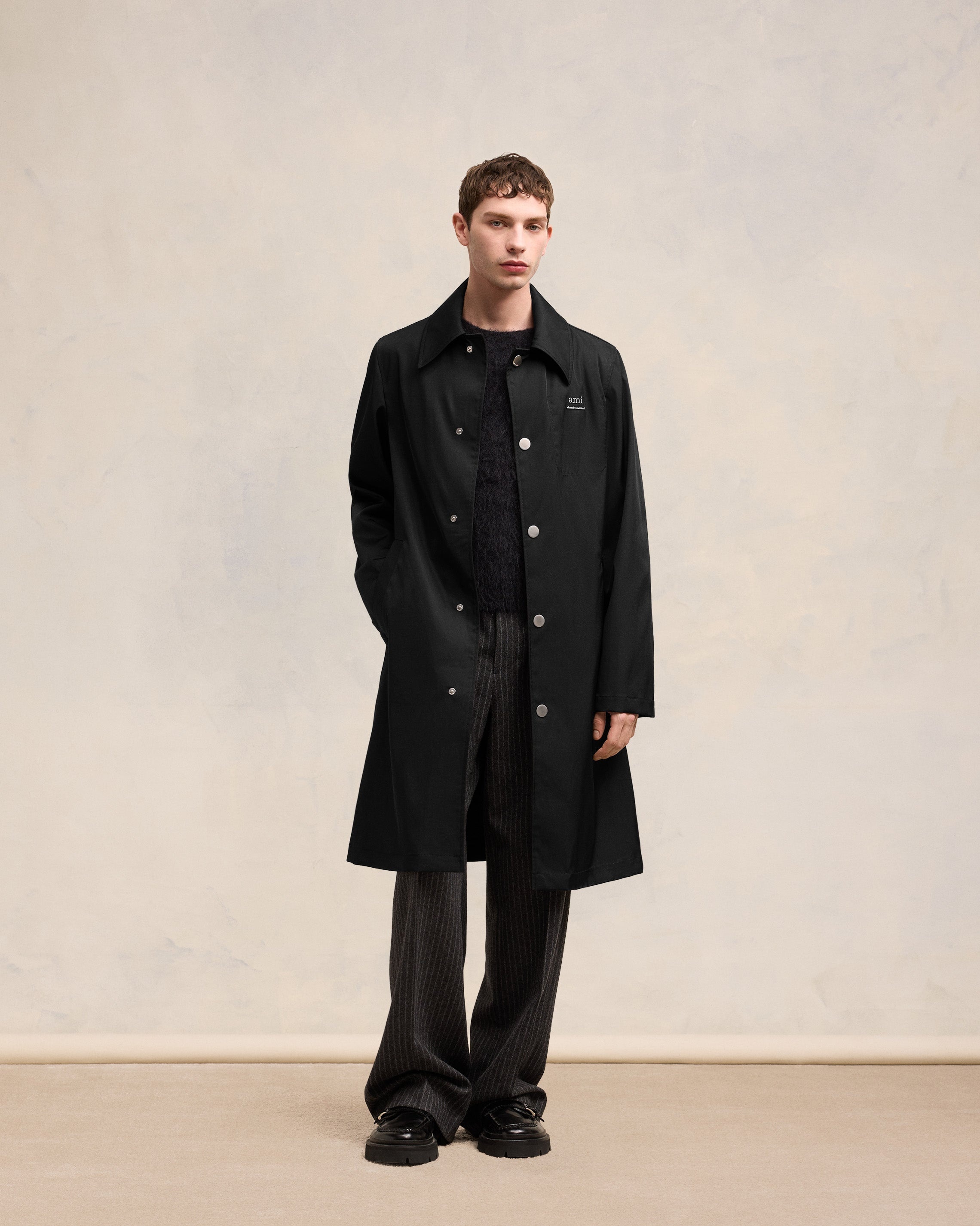 AMI ALEXANDRE MATTIUSSI RAINCOAT - 2