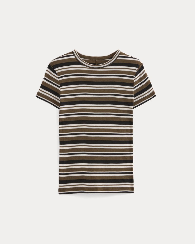 TISSUE SHORT-SLEEVE CREW - 1
