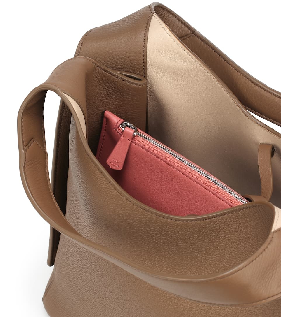 Leather shoulder bag - 3