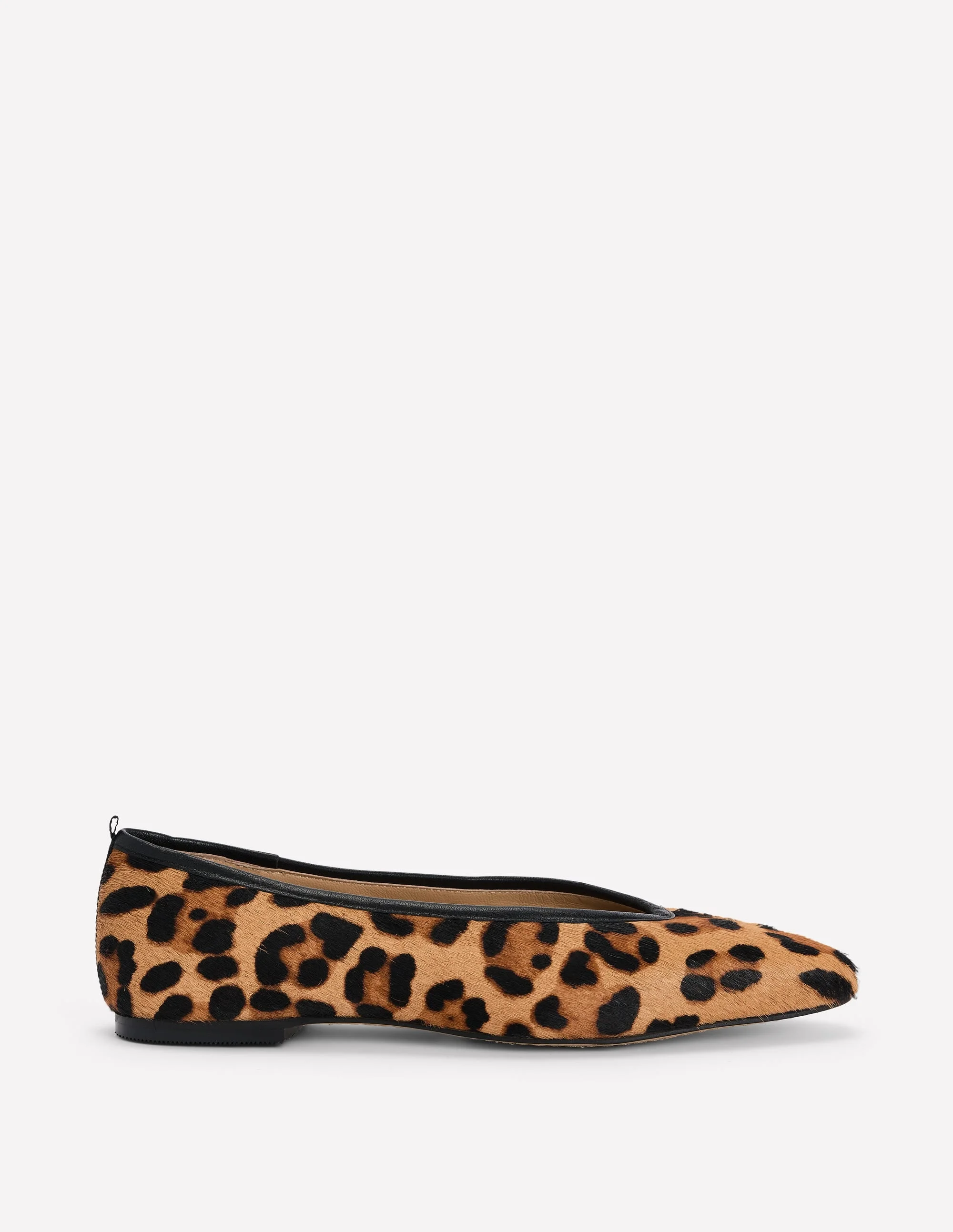 Nadia Chisel Toe Flats-Classic Leopard - 1