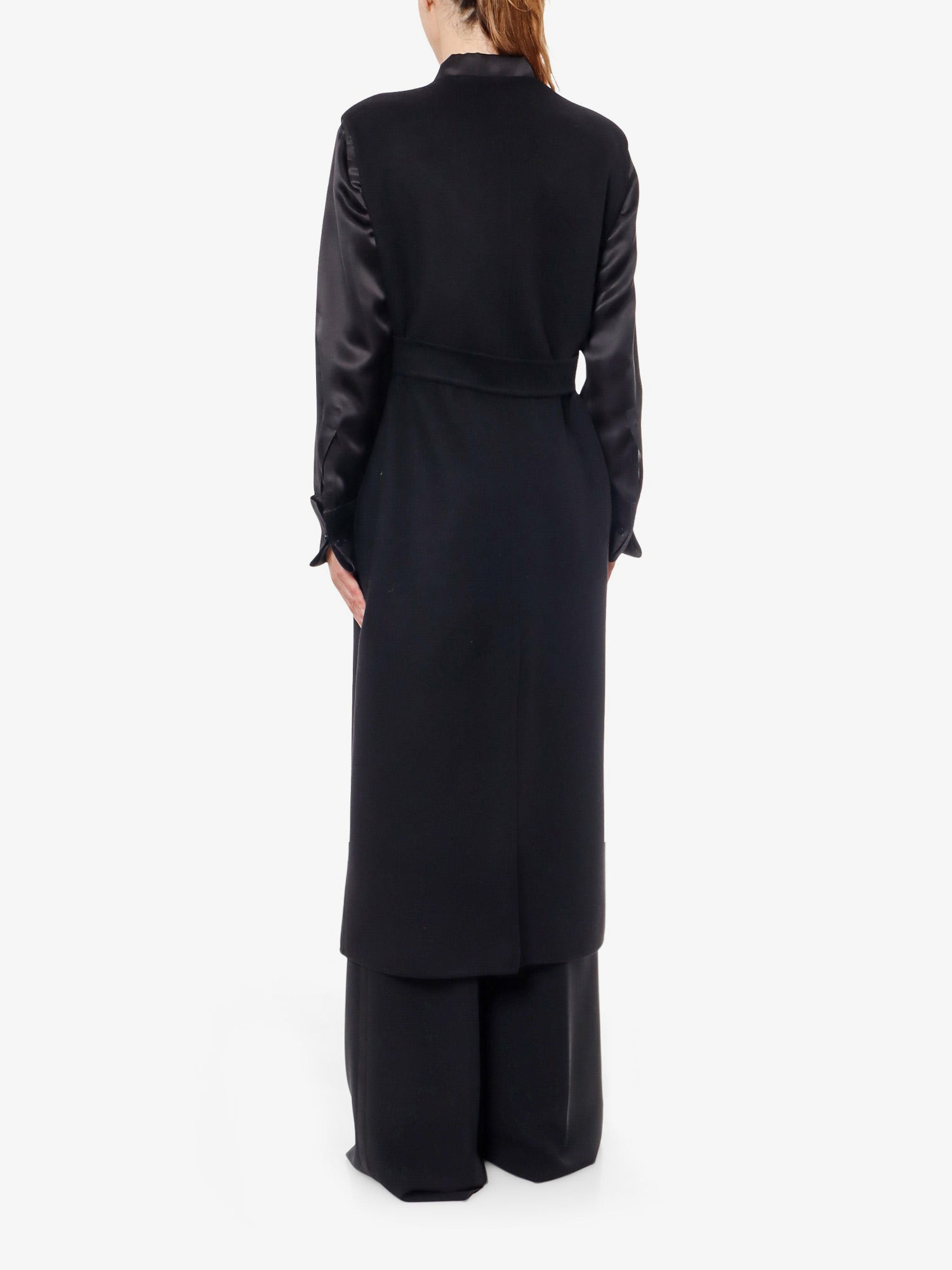 Sleeveless Wool And Cashmere Coat - 4