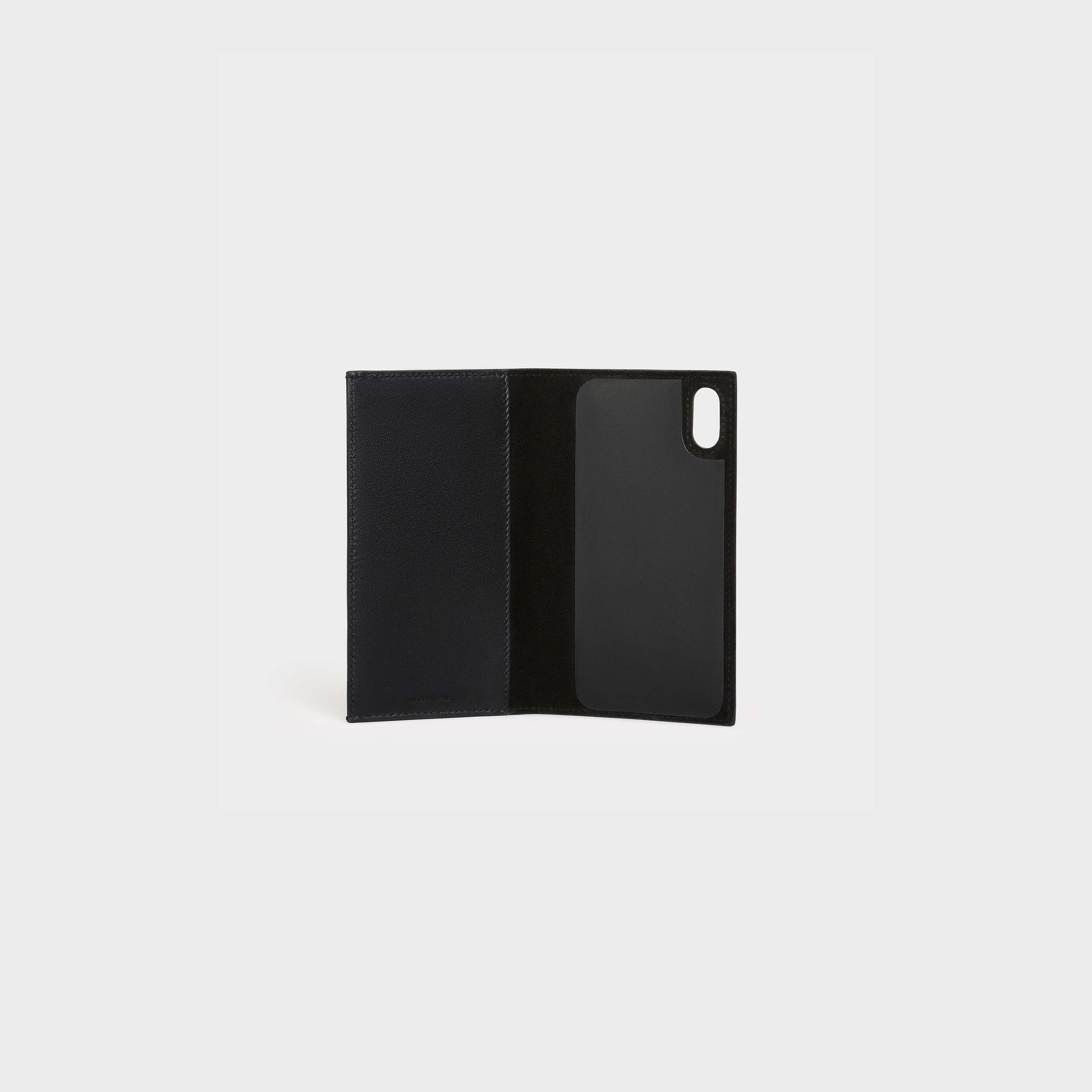 IPHONE X/XS FOLIO  IN  GRAINED AND SMOOTH CALFSKIN 4