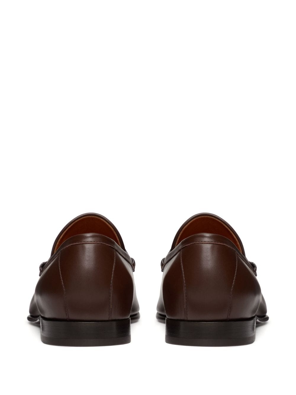 VLogo Signature leather loafers - 3
