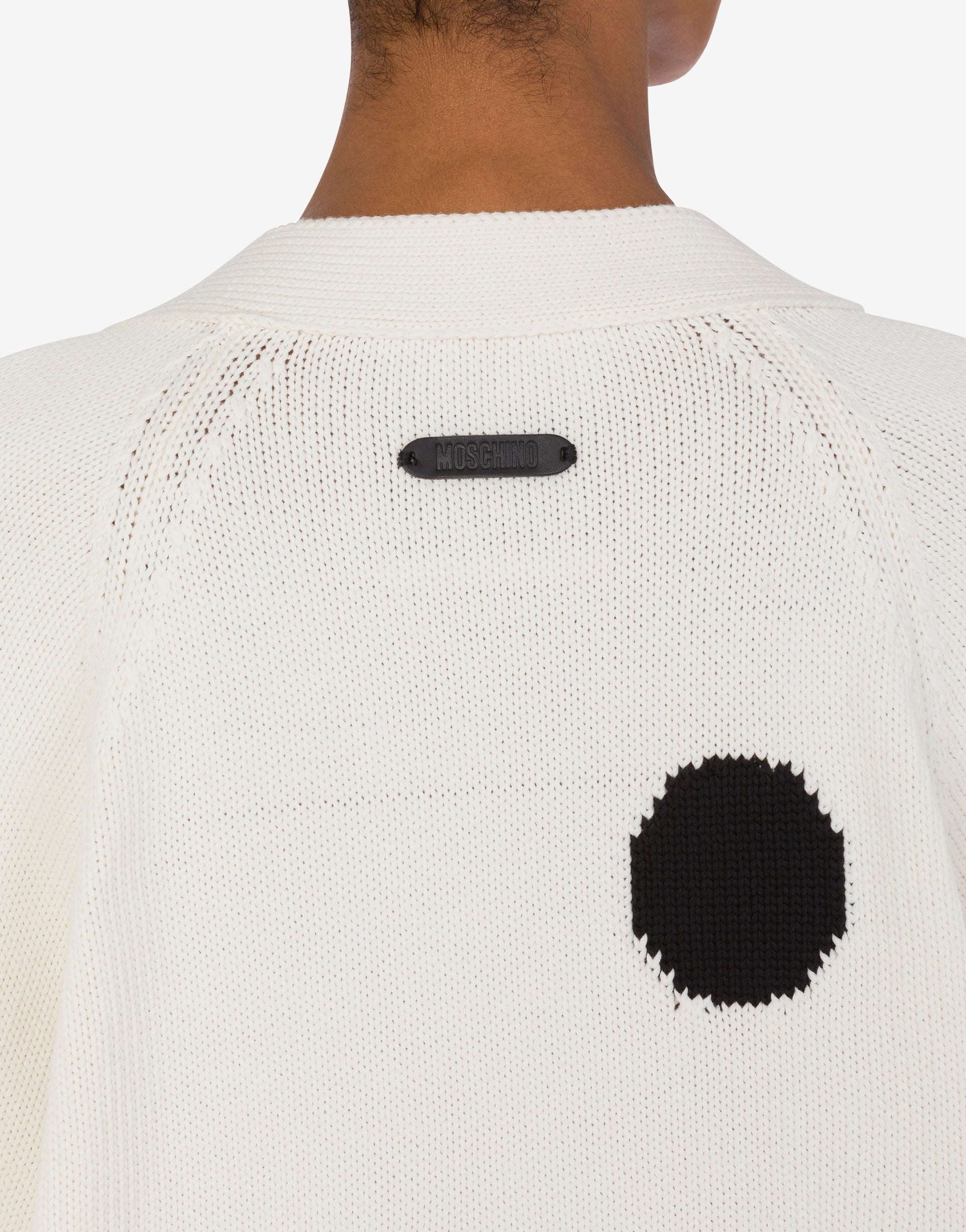 ORGANIC COTTON BLEND CARDIGAN POLKA DOTS - 3