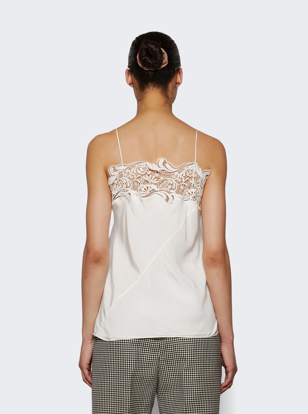 Lace Tank Top Mascarpone White - 4