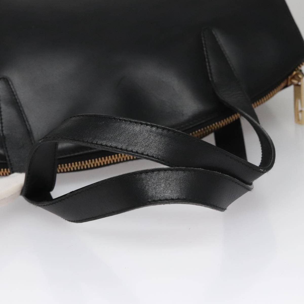 GUCCI Hand Bag Leather Black Gold 000 2058 0569 0 - 7
