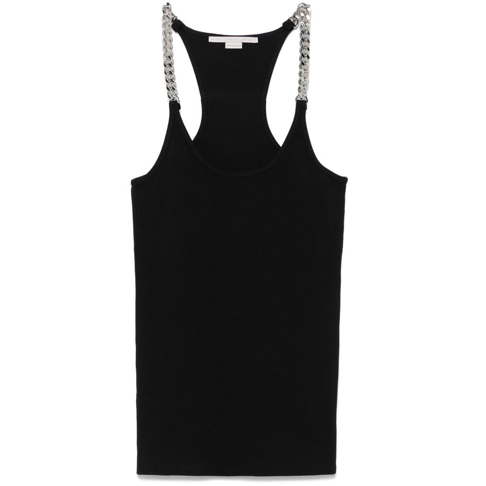 Stella Mccartney Black Tops - Vests & Tank Tops Women - 1