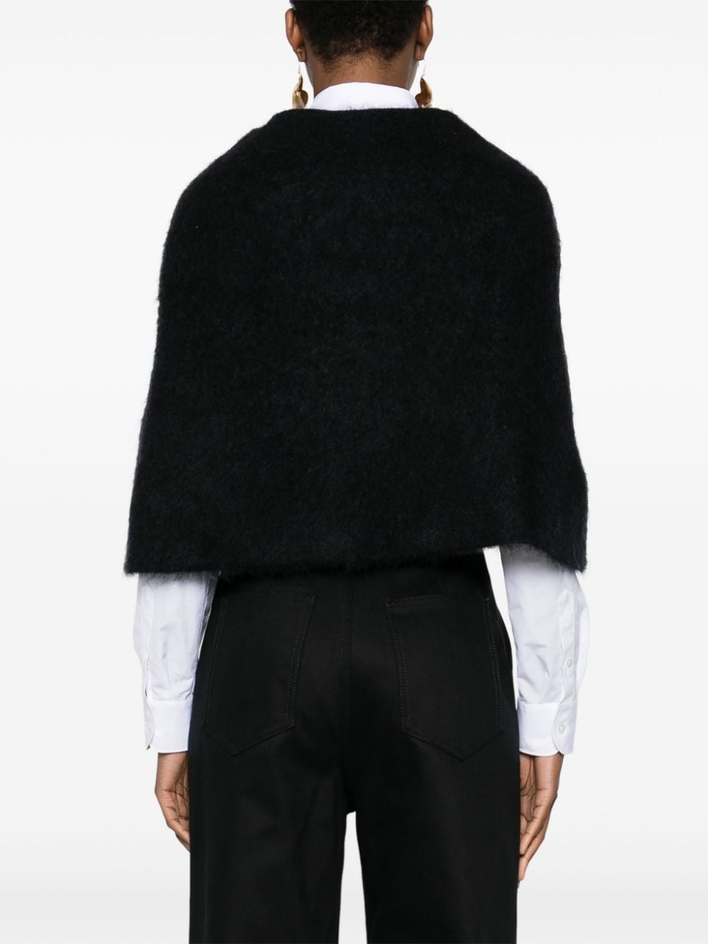 brushed cape - 4