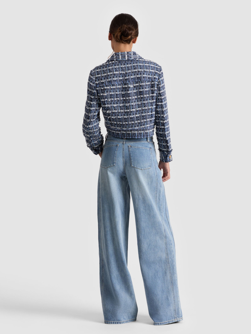 Alice + Olivia CHLOE CROPPED JACKET outlook