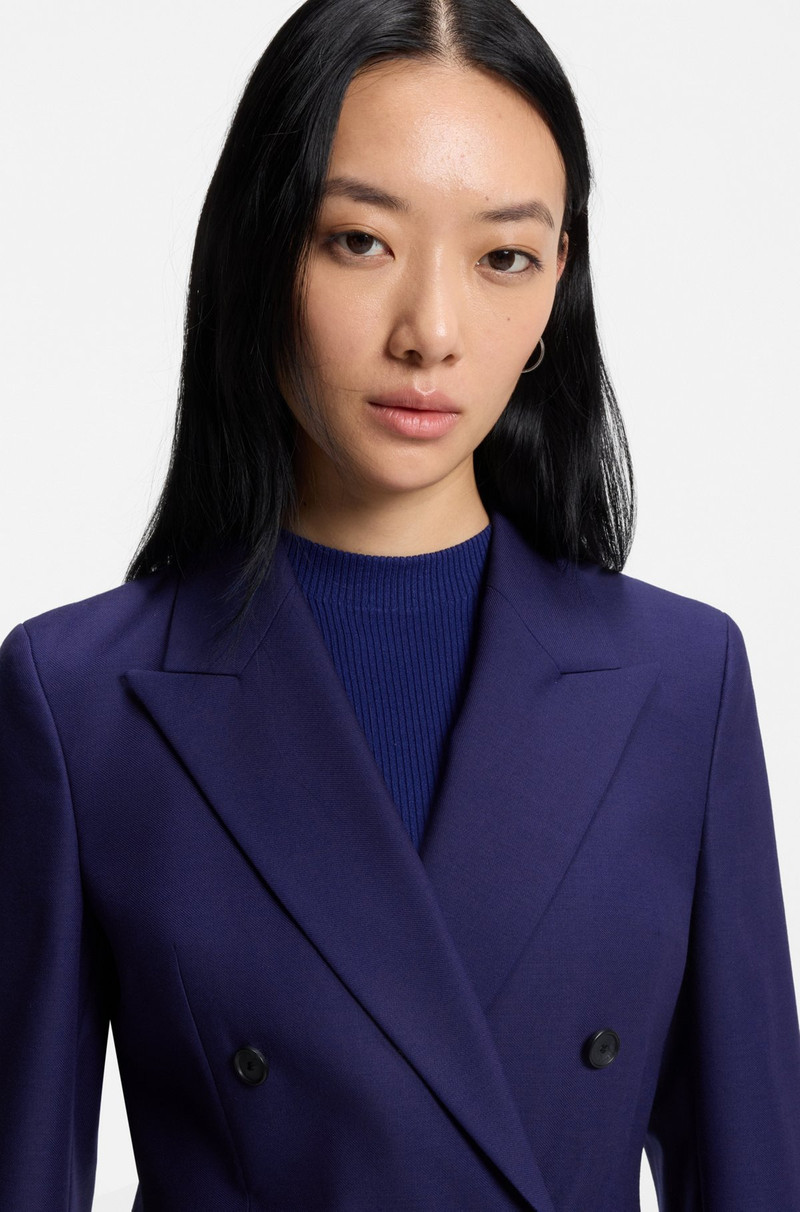 REGULAR-FIT BLAZER IN VIRGIN-WOOL TWILL 5