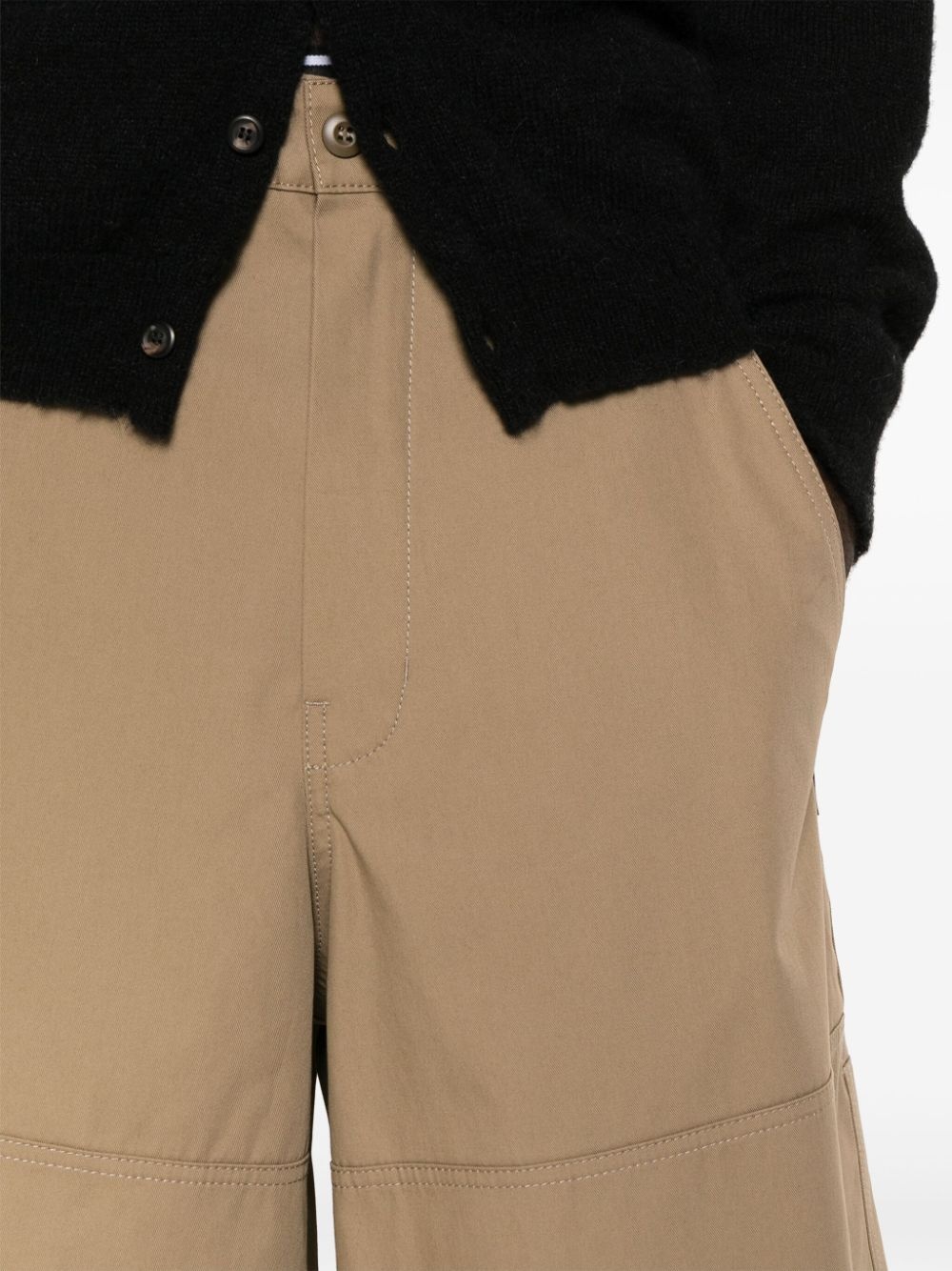 single-stitch chino shorts - 5