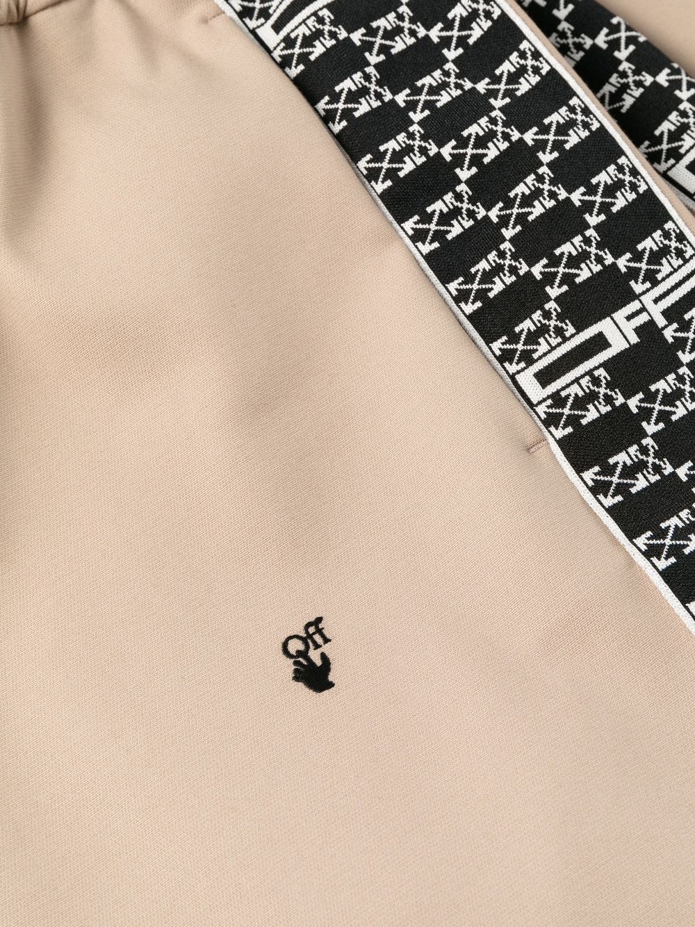 monogram band track pants - 7