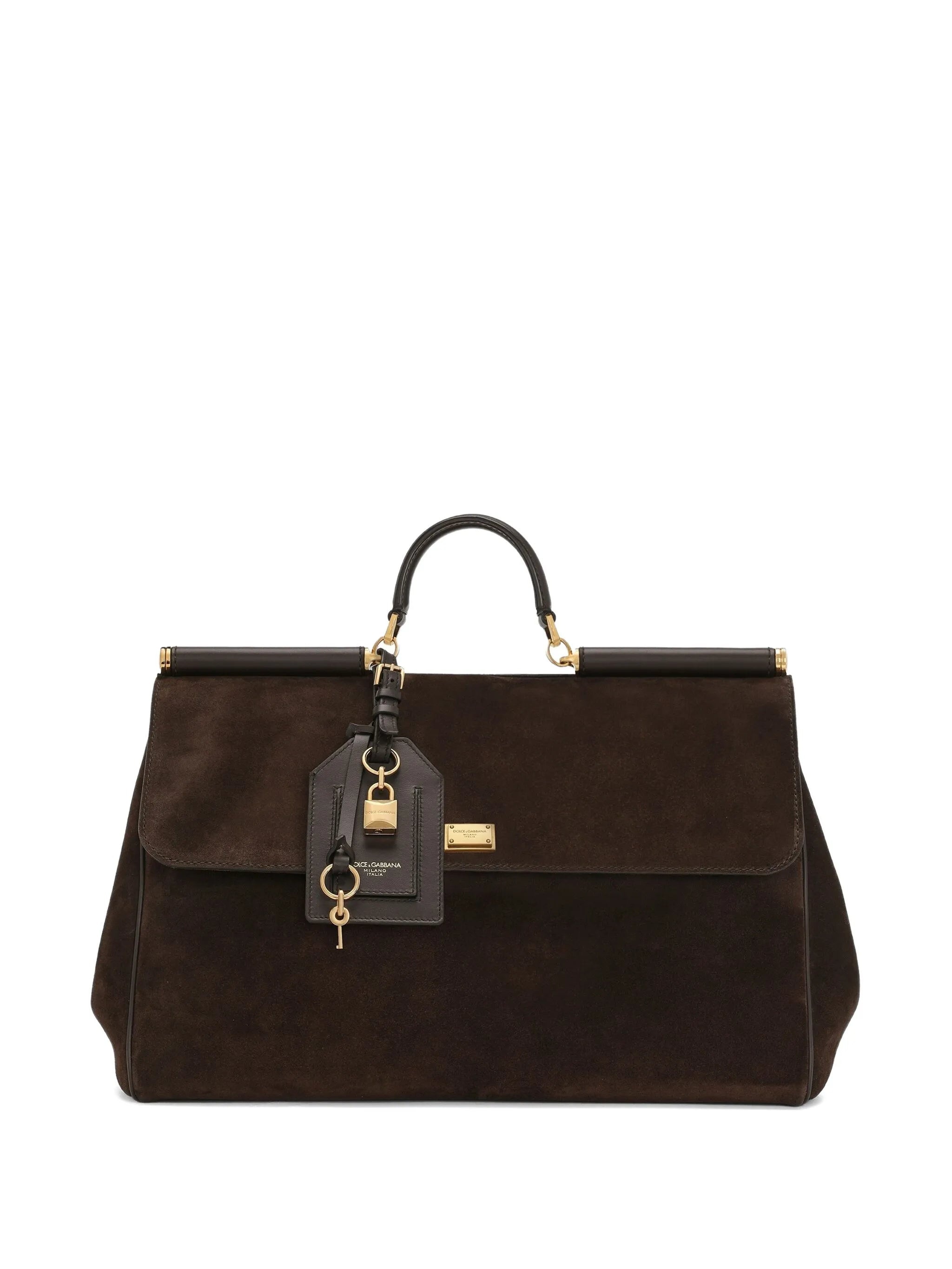 Dolce & Gabbana Sicily Suede Tote Bag - 1