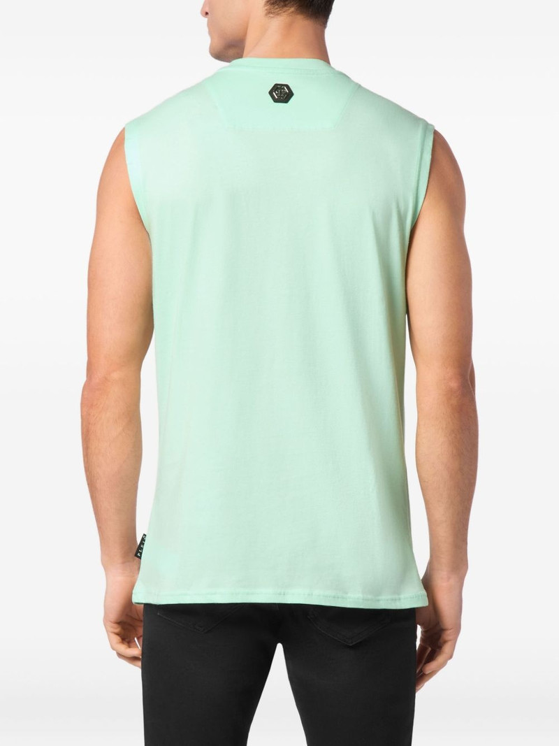 logo-print tank top 3