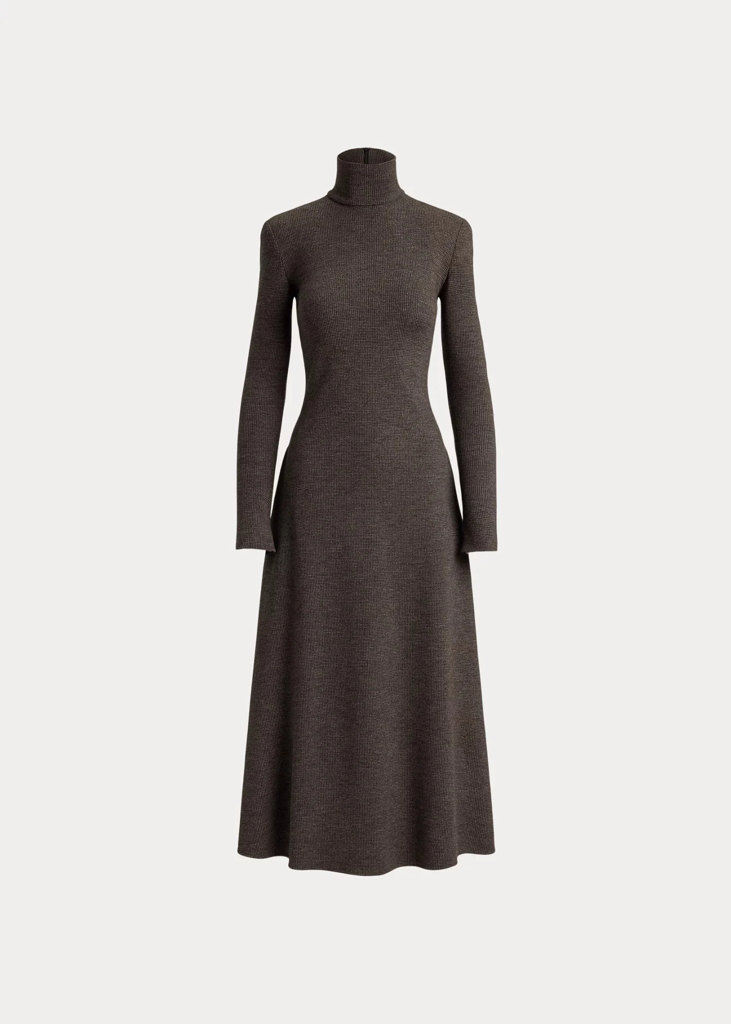 Emmerson Tick-Weave Jersey Day Dress - 1