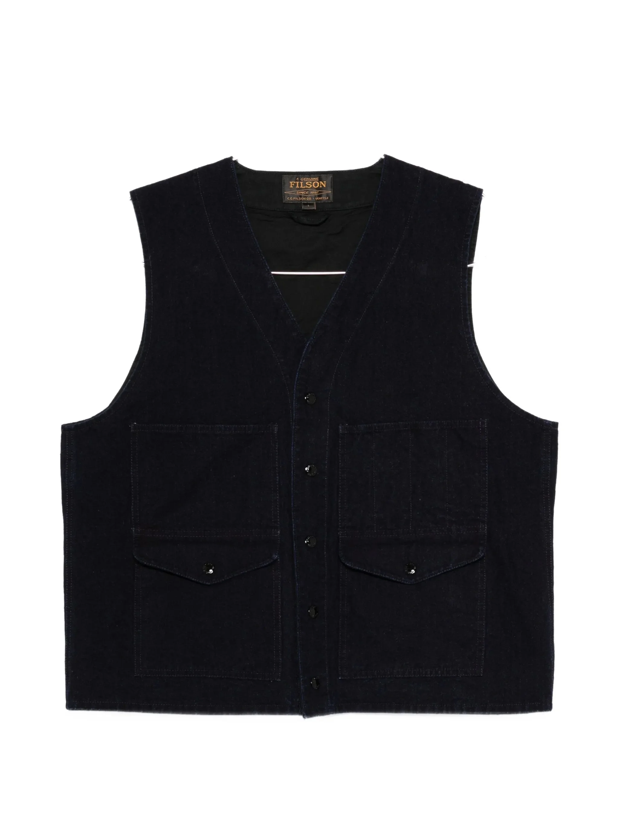 Filson Pocket Buttoned Gilet - 1